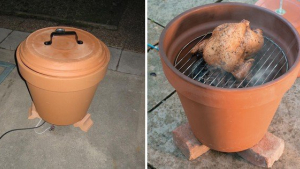 Illustration : "Si on m'avait dit que je pouvais créer un barbecue avec un pot en terre cuite..."
