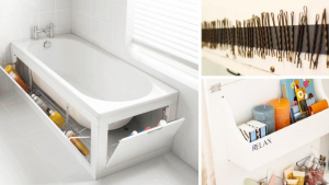 Illustration : "15 idées géniales pour optimiser l’espace dans votre salle de bains"