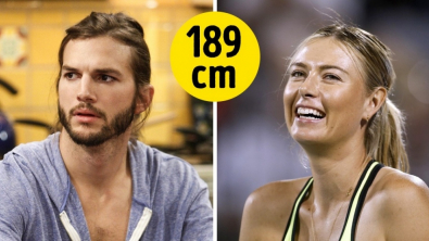 Illustration : "25 duos de stars qui font exactement la même taille !"