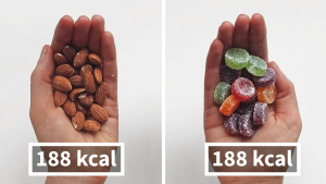Illustration : "15 comparaisons caloriques d'aliments réalisées par une blogueuse fitness pour changer votre alimentation !"