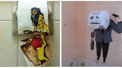 Illustration : "16 dessins géniaux retrouvés dans des toilettes publiques"