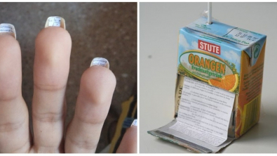 Illustration : Ces 15 étudiants sont devenus maîtres en matière d’antisèches