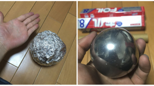 Illustration : "Ces extraordinaires polissages de boules d'aluminium par les Japonais"