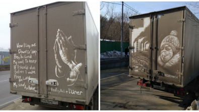 Illustration : Ces 14 transformations de saleté en oeuvre d'art