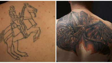 Illustration : Ces 20 tatouages ratés rattrapés le mieux possible par du tattoo cover