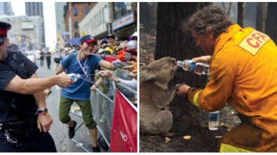 Illustration : Ces 21 clichés illustrant le mince équilibre entre la détresse et le bonheur dans notre monde