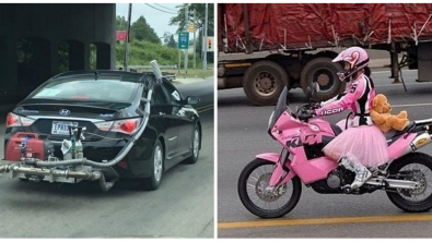 Illustration : Ces 20 drôles de personnes croisées sur les routes