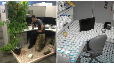 Illustration : Ces 17 personnes qui ne font que s'ennuyer au travail