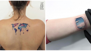 Illustration : "Ces 20 tatouages pour les amoureux des voyages"