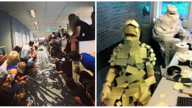 Illustration : Ces 22 scènes au travail où les employés se sont amusés