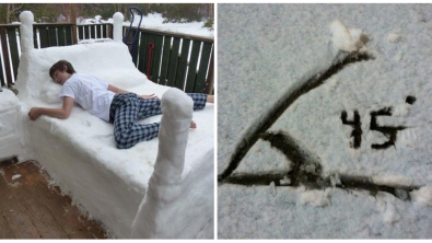 Illustration : Ces 16 personnes qui se sont amusées de l'hiver