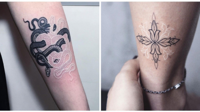 Illustration : Ces 30 tatouages modernes gravés à l'encre blanche