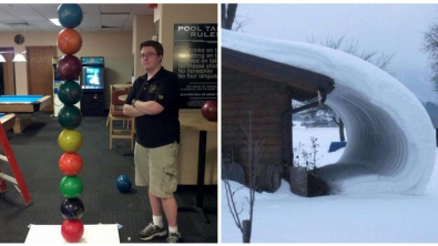 Illustration : Ces 18 photos qui semblent défier les lois de la gravité