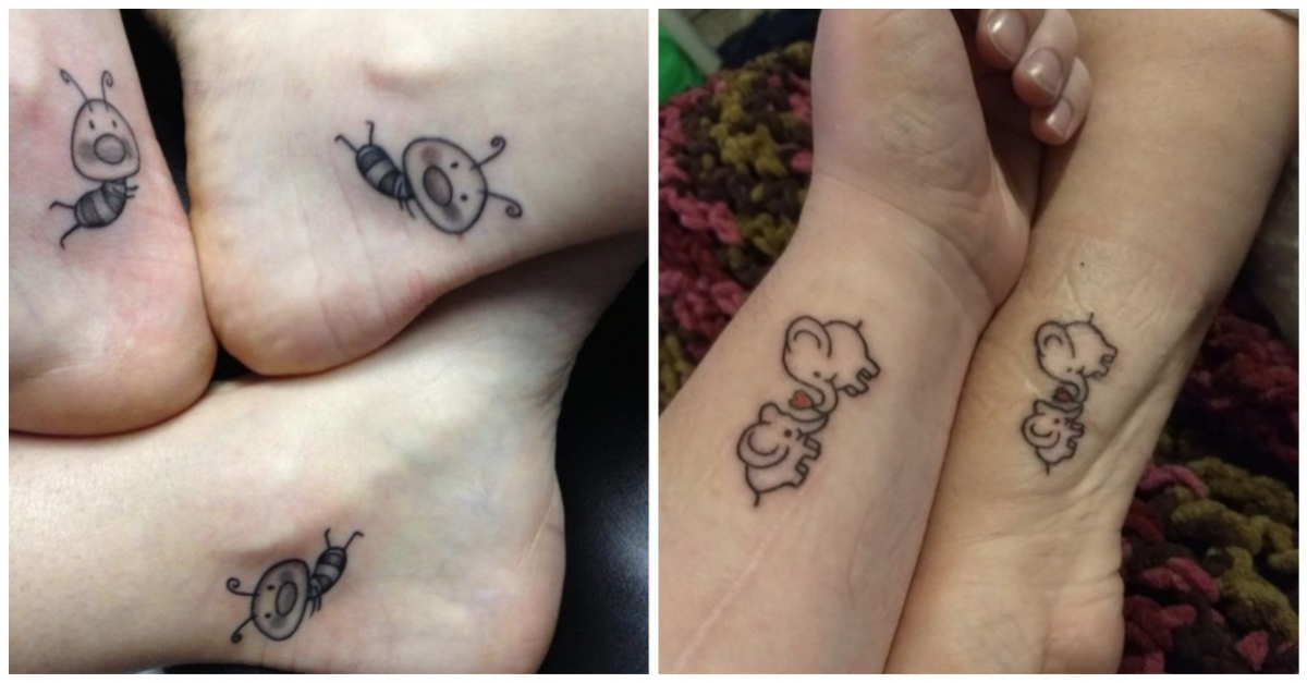 Tatouage En Commun Pere Fille