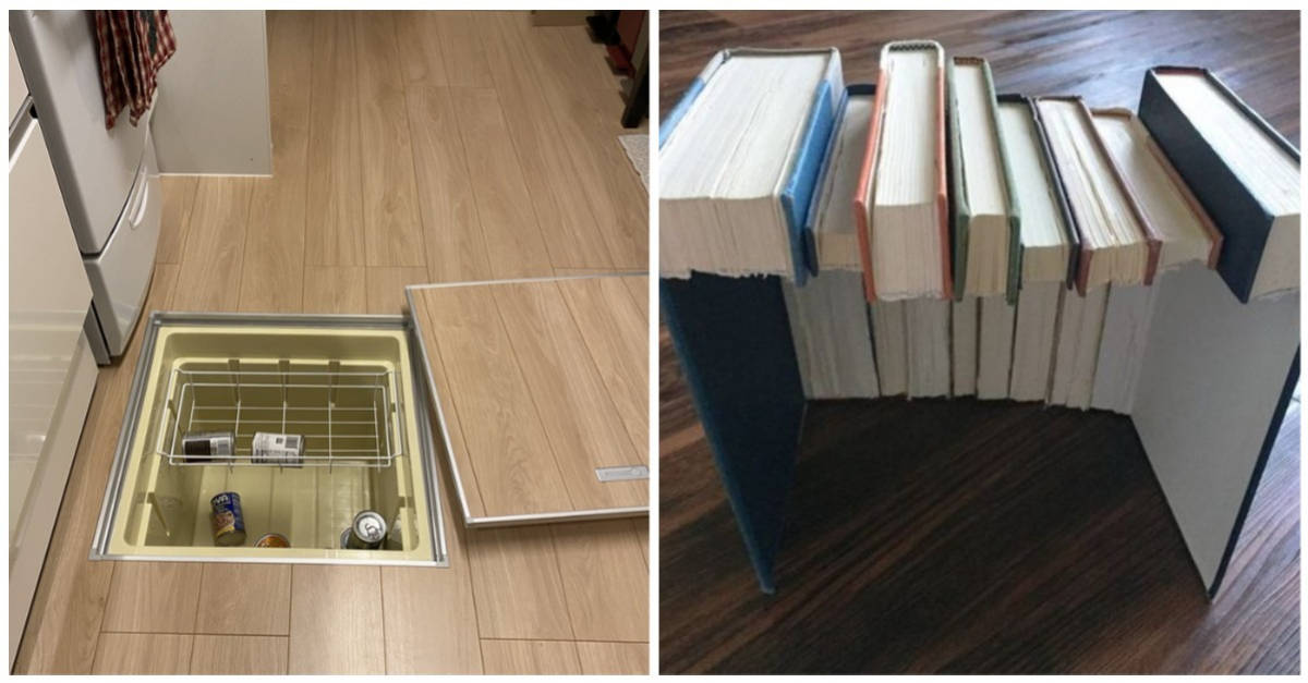 Ces 16 photos des meilleures cachettes dans la maison