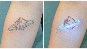 Illustration : "Ces 19 tatouages qui changent de dimension grâce à l'encre UV"