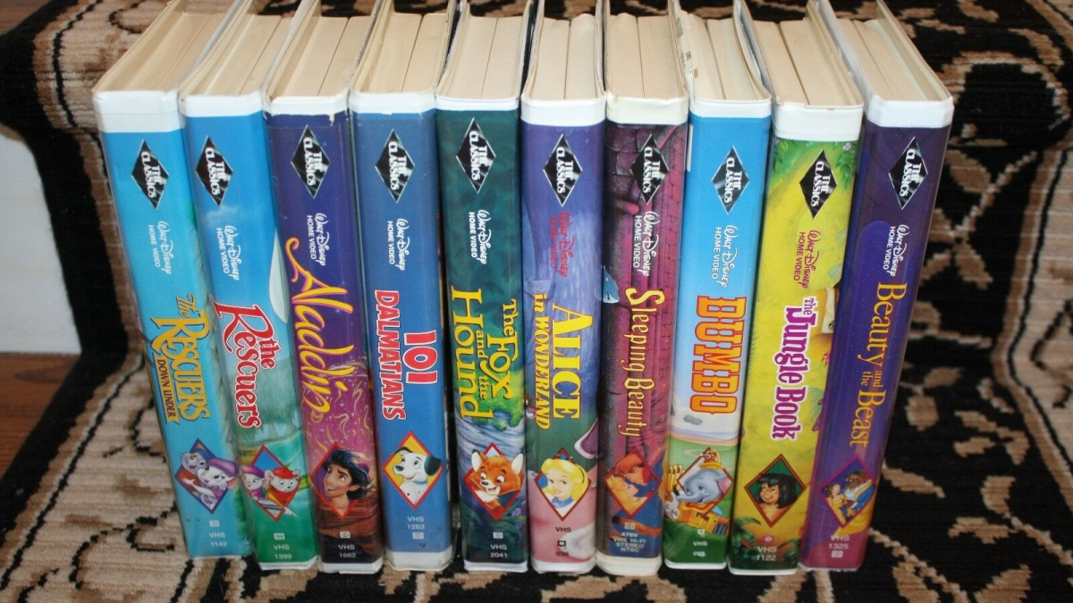 Ces cassettes VHS Disney que vous avez peutêtre chez vous valent