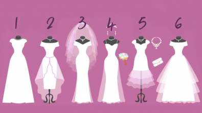 Illustration : Test de personnalit&eacute; : choisissez une robe de mari&eacute;e et d&eacute;couvrez le partenaire de vie qu'il vous faut
