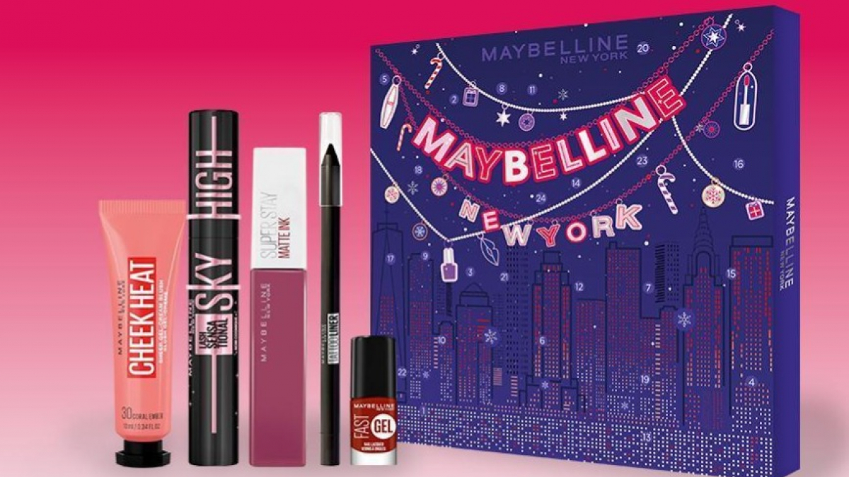 Ce calendrier de l'Avent Maybelline reçoit plus de 10 000 avis positifs