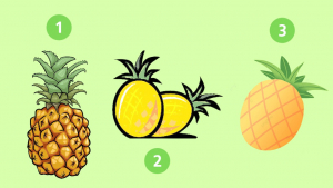 Illustration : "Test de personnalité : choisissez un ananas et découvrez de quelle façon vous vivrez la Saint-Valentin de 2023"