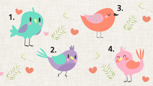 Illustration : "Test de personnalité : votre oiseau préféré permettra de découvrir si vous avez tendance à tomber facilement amoureux"