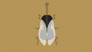 Illustration : "Test de personnalité : mouche ou violon, que révèlent-ils sur votre niveau de bonheur ?"