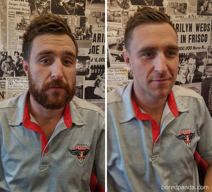 Illustration de l'article : Barbe ou rasage ? Avouez que ces 30 hommes sont m&eacute;connaissables, avec et sans !