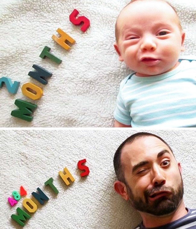 Illustration de l'article : 23 photos de famille remises au go&ucirc;t du jour de fa&ccedil;on hilarante 