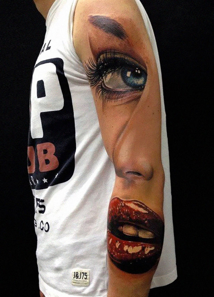 Illustration de l'article : Ces 34 tatouages 3D pour un effet réussi