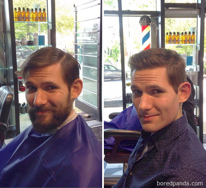 Illustration de l'article : Barbe ou rasage ? Avouez que ces 30 hommes sont m&eacute;connaissables, avec et sans !