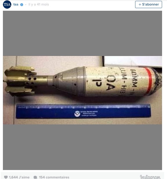 Illustration de l'article : 10 objets dangereux interceptés par les douanes aériennes américaines