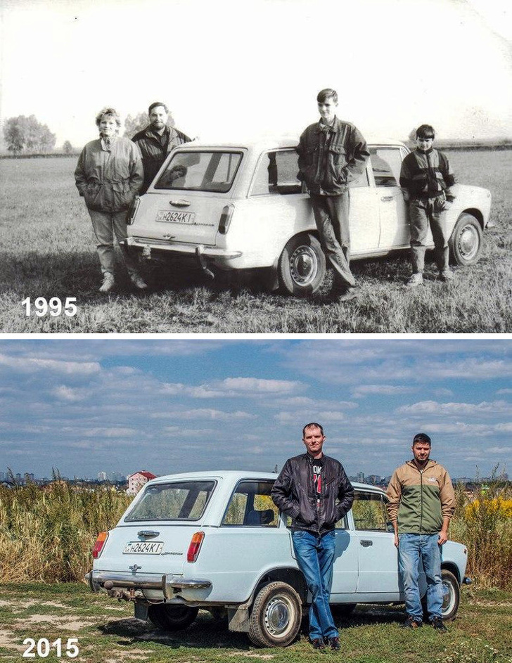 Illustration de l'article : Ces 24 photos o&ugrave; le temps n'a eu que peu d'effet