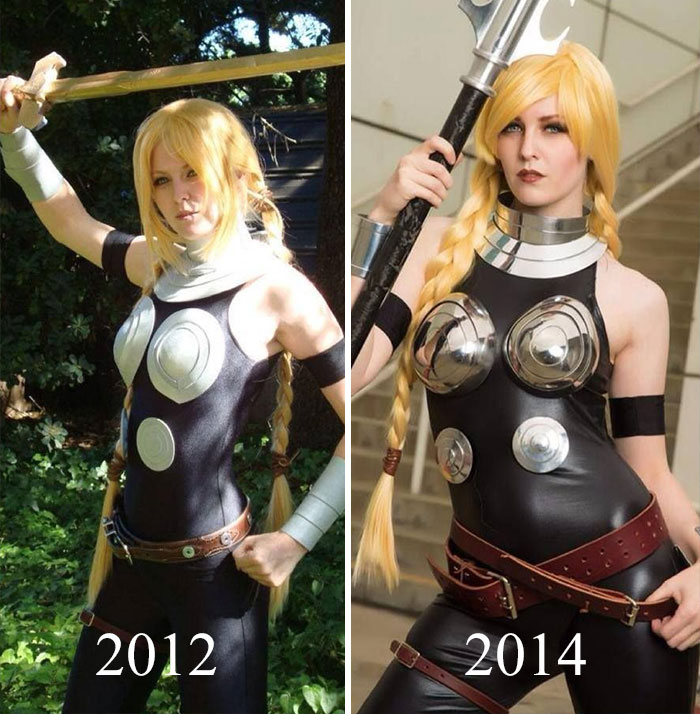 Illustration de l'article : 20 artistes cosplay qui montrent l’évolution de leur travail à travers les années