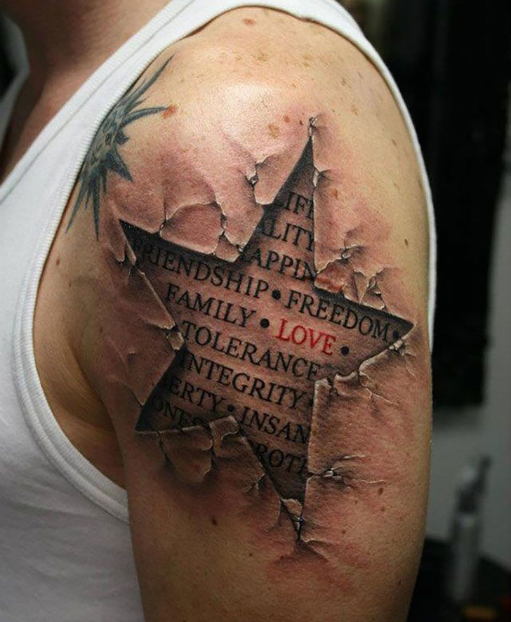 Illustration de l'article : Ces 34 tatouages 3D pour un effet réussi