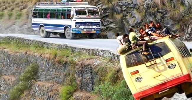 Illustration de l'article : 10 villages et habitations érigés dans des lieux extrêmement dangereux