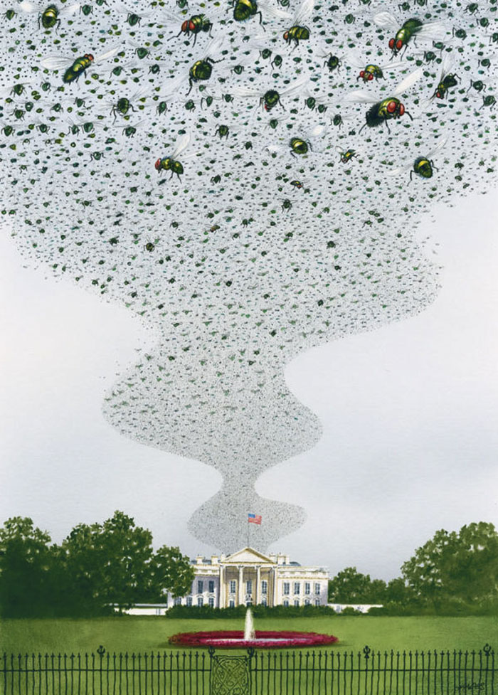 Illustration de l'article : Ces 17 illustrations percutantes du caricaturiste Gerhard Haderer