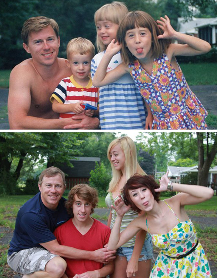 Illustration de l'article : Ces 16 photos qui font renaître le passé de ces personnes