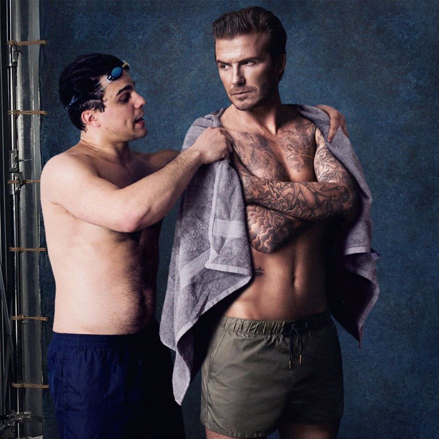 Illustration de l'article : Il décide de s’incruster avec succès sur les photos de célébrités