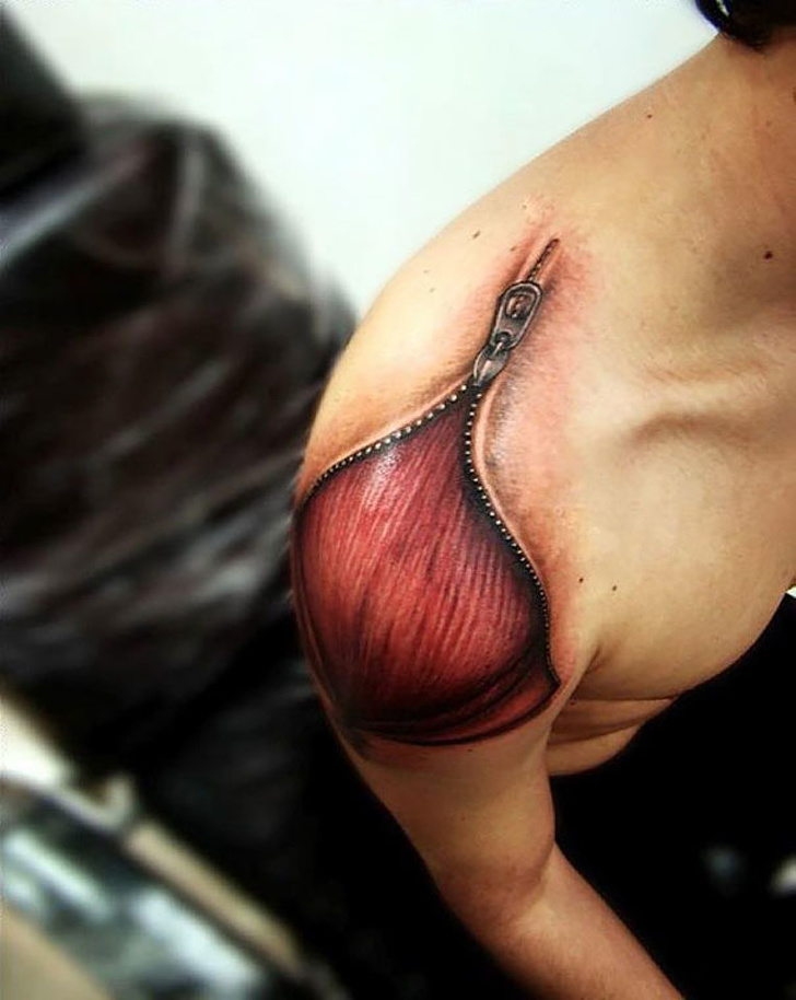 Illustration de l'article : Ces 34 tatouages 3D pour un effet réussi