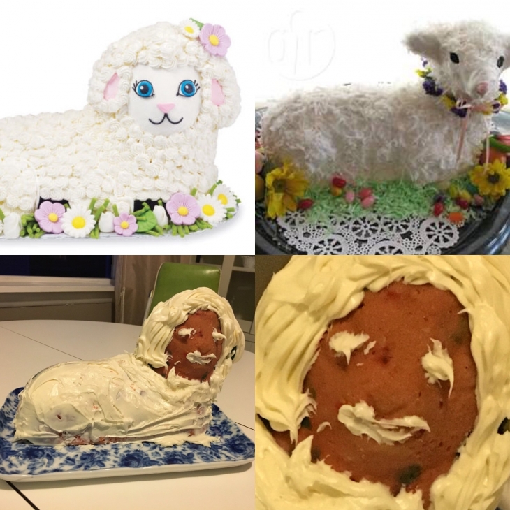 Illustration de l'article : 22 fois où vous avez essayé de réaliser un gâteau vu sur Pinterest…