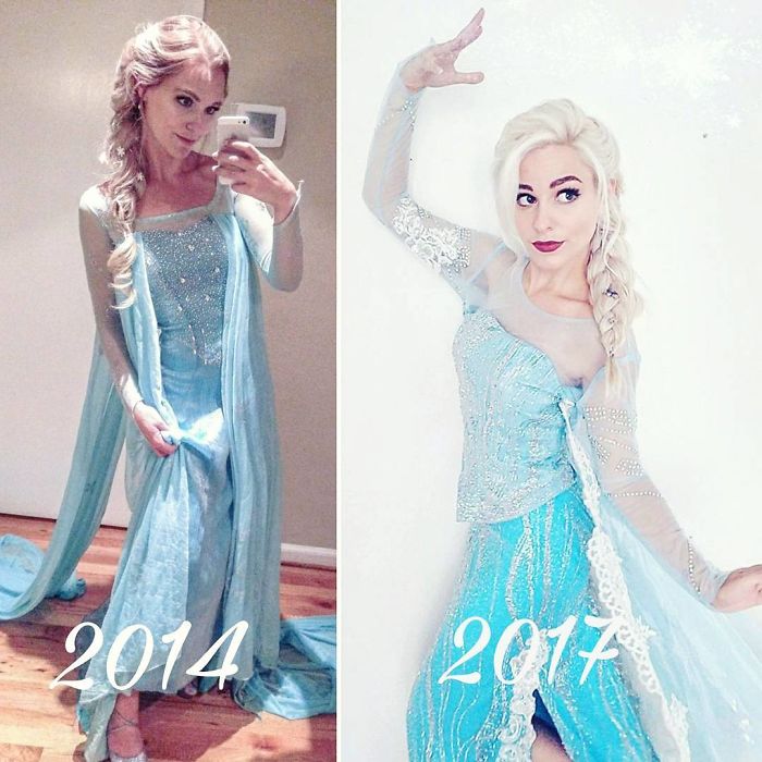 Illustration de l'article : 20 artistes cosplay qui montrent l’évolution de leur travail à travers les années