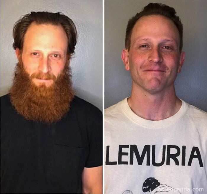 Illustration de l'article : Barbe ou rasage ? Avouez que ces 30 hommes sont m&eacute;connaissables, avec et sans !