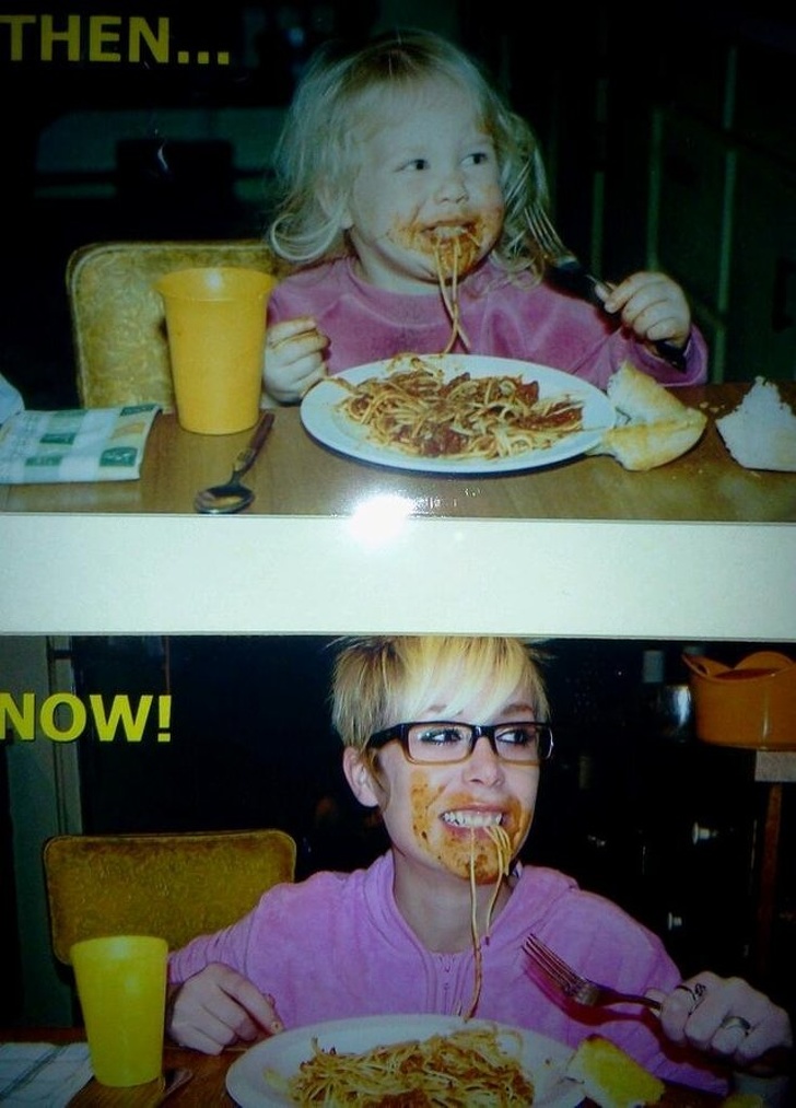 Illustration de l'article : Ces 25 personnes ont reproduit leurs photos d'enfance et elles sont collectors