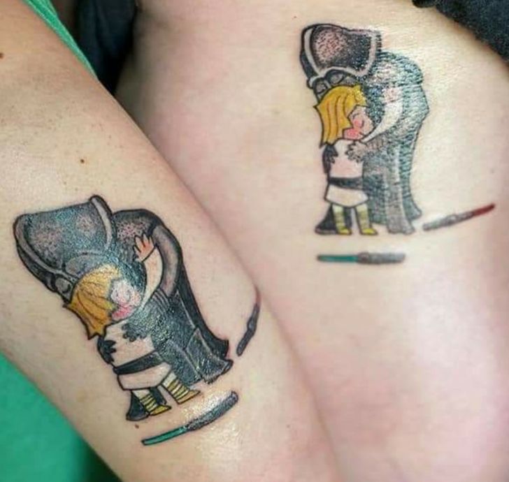 Illustration de l'article : Ces 19 tatouages partagés entre des parents et leurs enfants