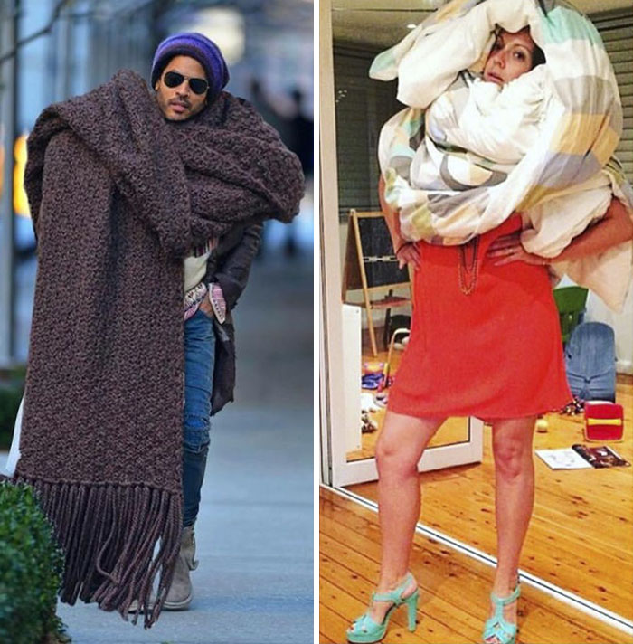 Illustration de l'article : Cette femme détourne ironiquement les photos des stars sur Instagram