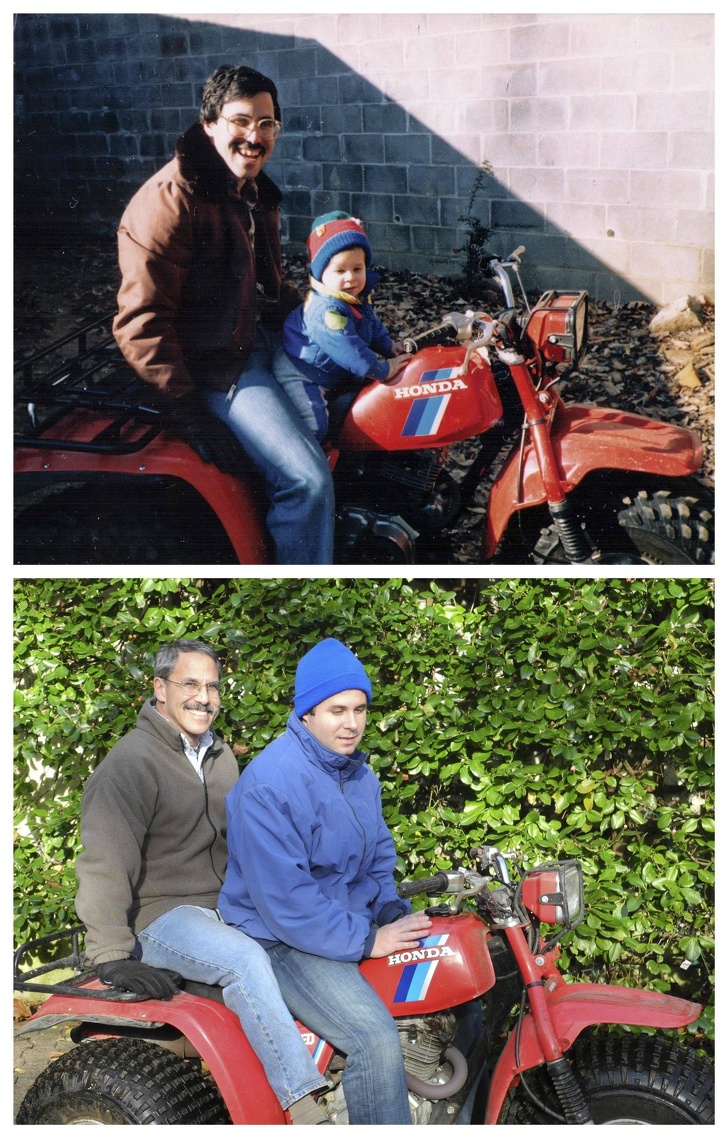 Illustration de l'article : Ces 25 personnes ont reproduit leurs photos d'enfance et elles sont collectors