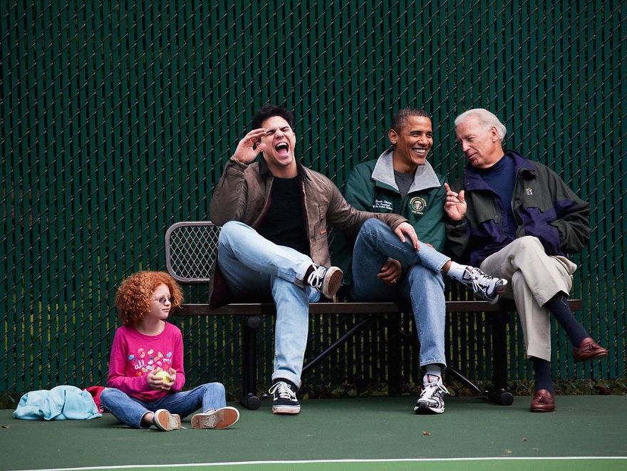 Illustration de l'article : Il décide de s’incruster avec succès sur les photos de célébrités