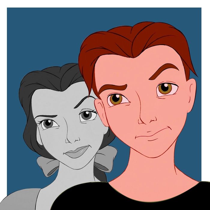 Illustration de l'article : 11 personnages de Disney deviennent transgenres pour montrer qu&rsquo;ils restent tout aussi beaux