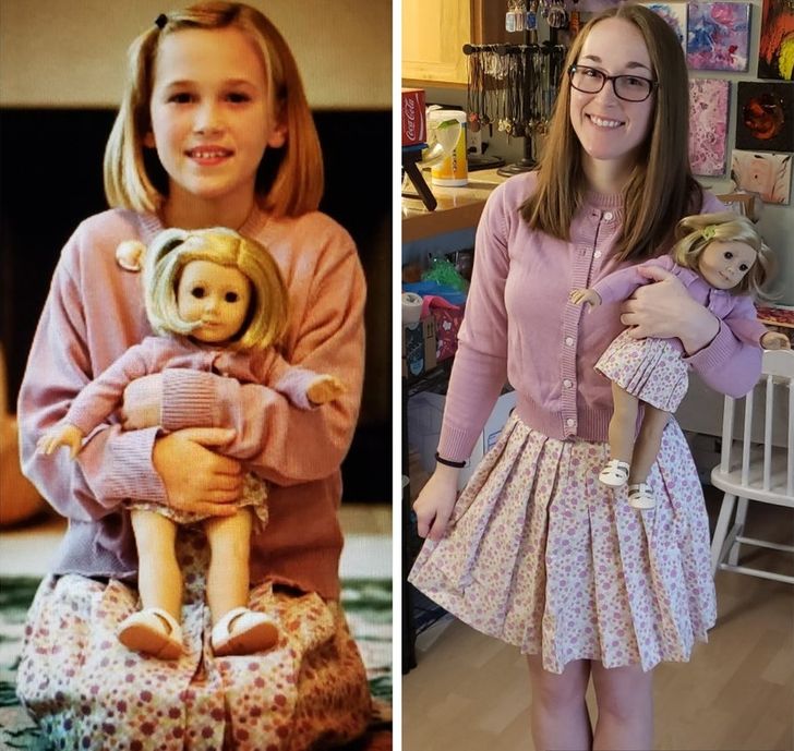 Illustration de l'article : Ces 18 personnes reproduisent leurs plus vieilles photos 