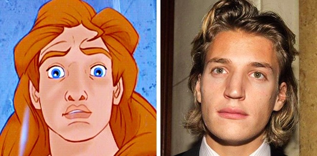 Illustration de l'article : 10 personnages de dessins-anim&eacute;s qui ressemblent &agrave; des personnes r&eacute;elles 